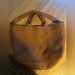 Beautiful basketweave tote